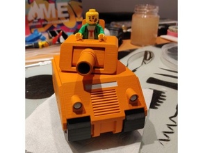 progredire guerre serbatoio Lego compatibile nintendo 3d print model - Mito3D