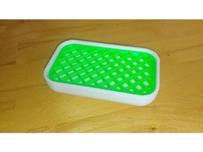 soap holder 10x6 3d print model - Mito3D