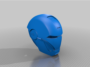 iron man capacete 3d print model - Mito3D