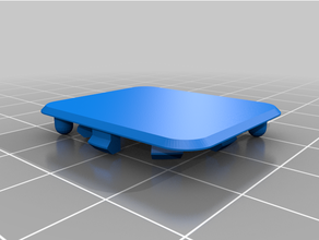 neutrik d-typ blindstopfen 3d print model - Mito3D