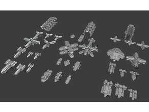 Verteidigung Hilfsmittel Erweiterung sns Raumschiff Sterne Stahl 3d print model - Mito3D