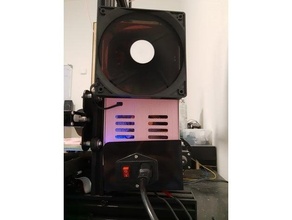 Ender 3 psu Startseite Mantel 120mm Ventilator 3d print model - Mito3D