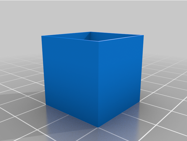 couler étalonnage boîte 06 imprimante 3D print model - Mito3D