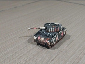 Panzer iv schurzen einfach drucken 3d print model - Mito3D