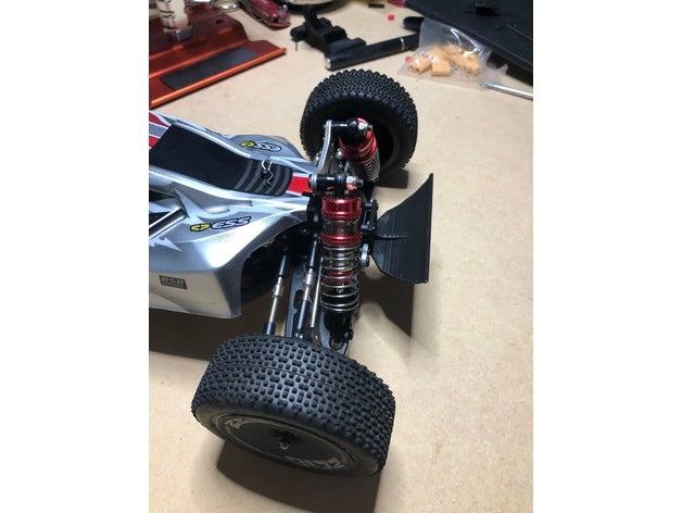 wltoys 144001 rear bumper rc car 3D print model - Mito3D