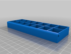 personalizado comprimido caixa organizador sct 3d print model - Mito3D