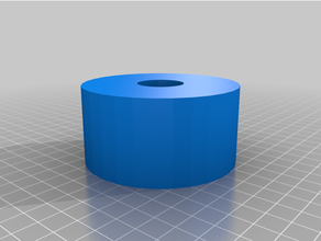 customized cylindrical spacer 3d print model - Mito3D