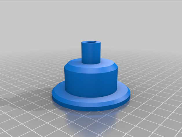 ficar pé vácuo tubo 8 PIN base 3D print model - Mito3D