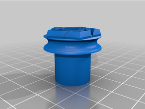 falegname brut xlr spina ruota xr brutagram 3d print model - Mito3D