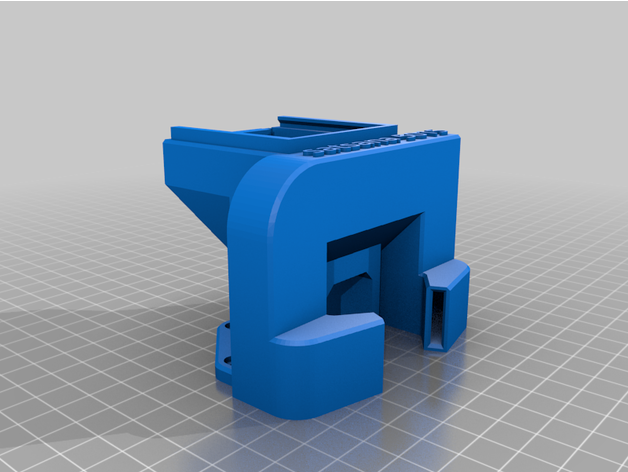 satsana ender 3 5015 modded fan cover pro 3D print model - Mito3D