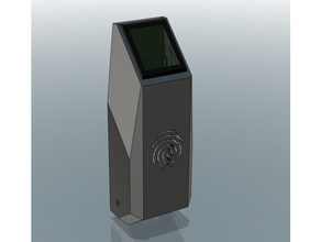 iot huella dactilar sensor recinto casa inteligente wemos d1 mini 3d print model - Mito3D