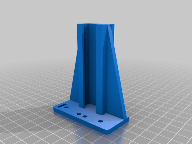 universal cajón diapositiva montar 3D print model - Mito3D