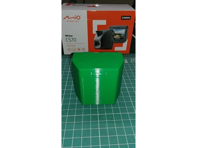 mio mivue c570 Strich Nocken Container 3D print model - Mito3D