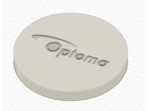 Optoma hd27e Linse Deckel Beamer 3d print model - Mito3D