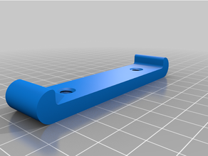 sanding stick 2 ends 75mm long 20mm wide customized 3d print model - Mito3D