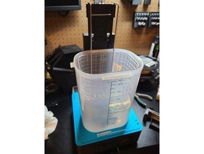 anycubic lavar cura fio cesta secagem suporte lavagem 3d print model - Mito3D
