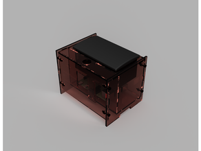 thermal printer enclosure 3d print model - Mito3D