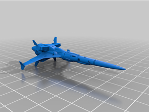 starfighter 22 ombrage 3d print model - Mito3D