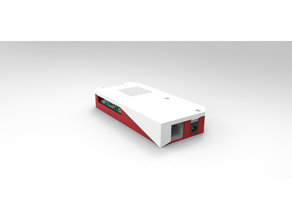 tiny nas case raspberry pi model mini server 3d print model - Mito3D