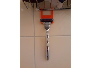 shaver holder hanger shower accessories 3d print model - Mito3D