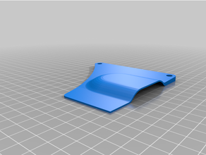 hellboy magna double ventilateur couverture gaine fantaisie 3d print model - Mito3D
