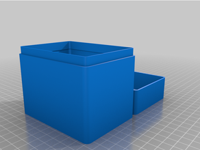 personnalisé mtg plate forme boîte correspond ponts 3d print model - Mito3D