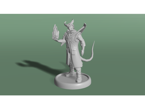 candura caiu Tiefling feiticeiro 3d print model - Mito3D