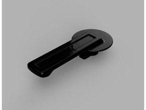 ford galaxy belt clamp seatbelt hanger 3d print model - Mito3D
