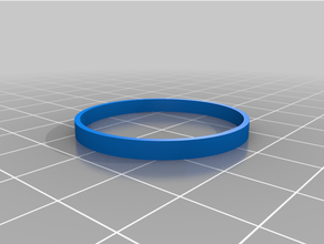wall Auge Ring angepasst 3d print model - Mito3D