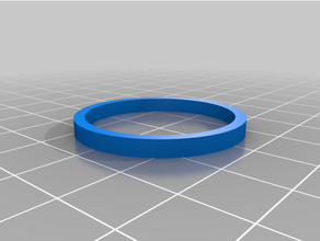 wall Auge Ring dicker angepasst 3d print model - Mito3D