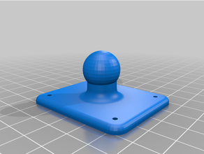 brodit 17mm palla 3d print model - Mito3D