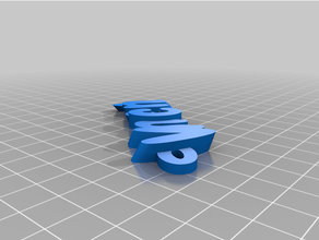 vincent-keyfob customized 3d print model - Mito3D