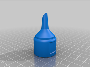 beach ball valve adaptor 3d print model - Mito3D