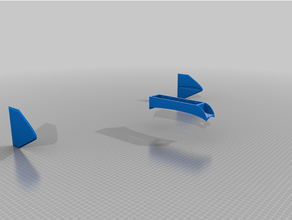 customized ft arrow mini canopy motor mount 3d print model - Mito3D