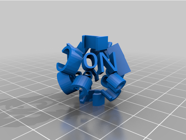 customized 12 dice 3D print model - Mito3D
