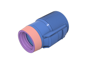 tubo aspirapolvere 32mm zu rcher in realtà 3d print model - Mito3D