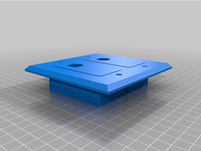 sonoff Basic doppelt einfach Teller Gehege Mauer montieren Schalter Startseite Mantel 3d print model - Mito3D