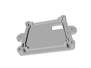 aura ft plate mounting tabs 3d print model - Mito3D