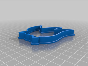 sonik kurabiye kesici 3d kesiciler kalıbı kafa 3d print model - Mito3D