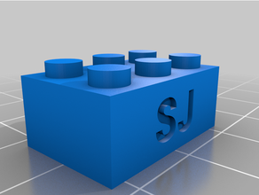 angepasst Lego x2 sj 3d print model - Mito3D