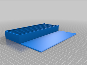shrimplolly box 1mm 5 row customized 3d print model - Mito3D