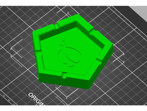 Ninja Asche Tablett Haushalt Tabak Gras 3d print model - Mito3D