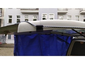 car door clamp diy tent 3d print model - Mito3D