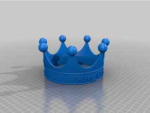 carter crown customized 3d print model - Mito3D