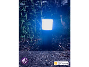 jardin lumières ambiance arduino DIY électronique esp8266 homekit RVB LED 3d print model - Mito3D