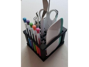 cricut tool holder crafting machine hobby holders pen tools vinyl 3d print model - Mito3D