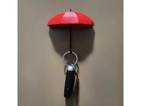 Regenschirm Schlüssel Halter Unterstützung 3d print model - Mito3D