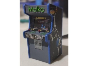 arcade macchina cyberpunk giochi guerra infinito gioco miniatura miniature scenario terreno 3d print model - Mito3D