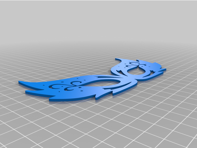 mask blender flashforge inkscape 3D print model - Mito3D