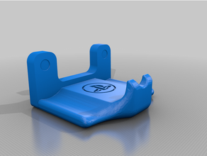 yeniden karıştırılmış ps4 kontrolör binmek Kulp destek 3d print model - Mito3D